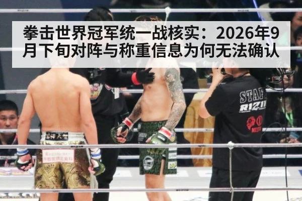 拳击世界冠军统一战核实：2026年9月下旬对阵与称重信息为何无法确认